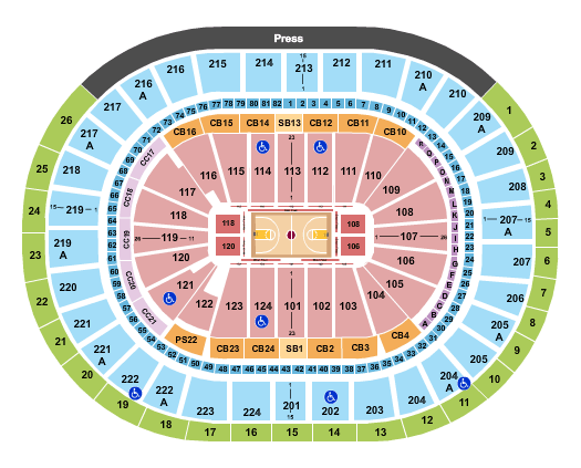 76ers tickets 2019 philadelphia 76ers season 76ers wells fargo center seating chart